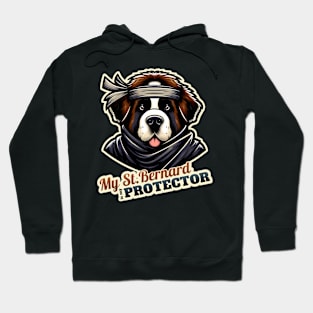 Ninja St. Bernard Hoodie